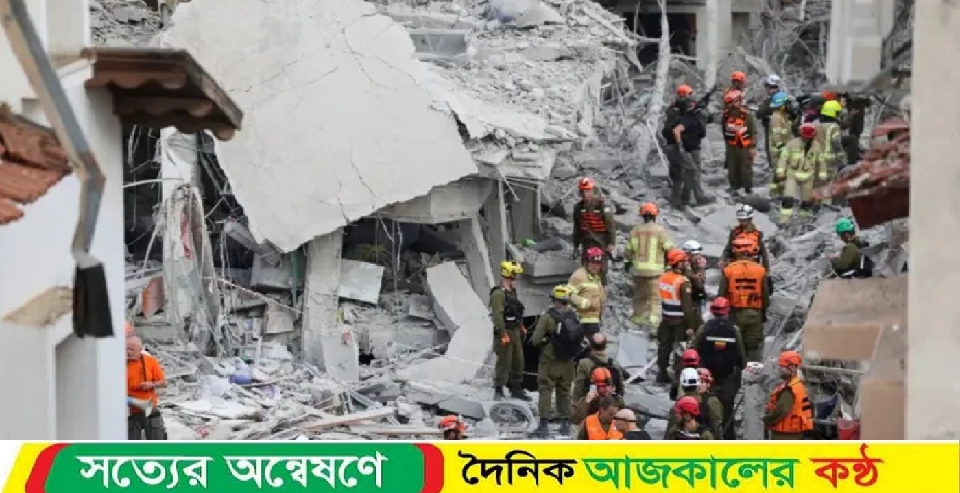 ১৫৪ ইসরাইলি হাসপাতালে ভর্তি ইরানের সবশেষ হামলায়