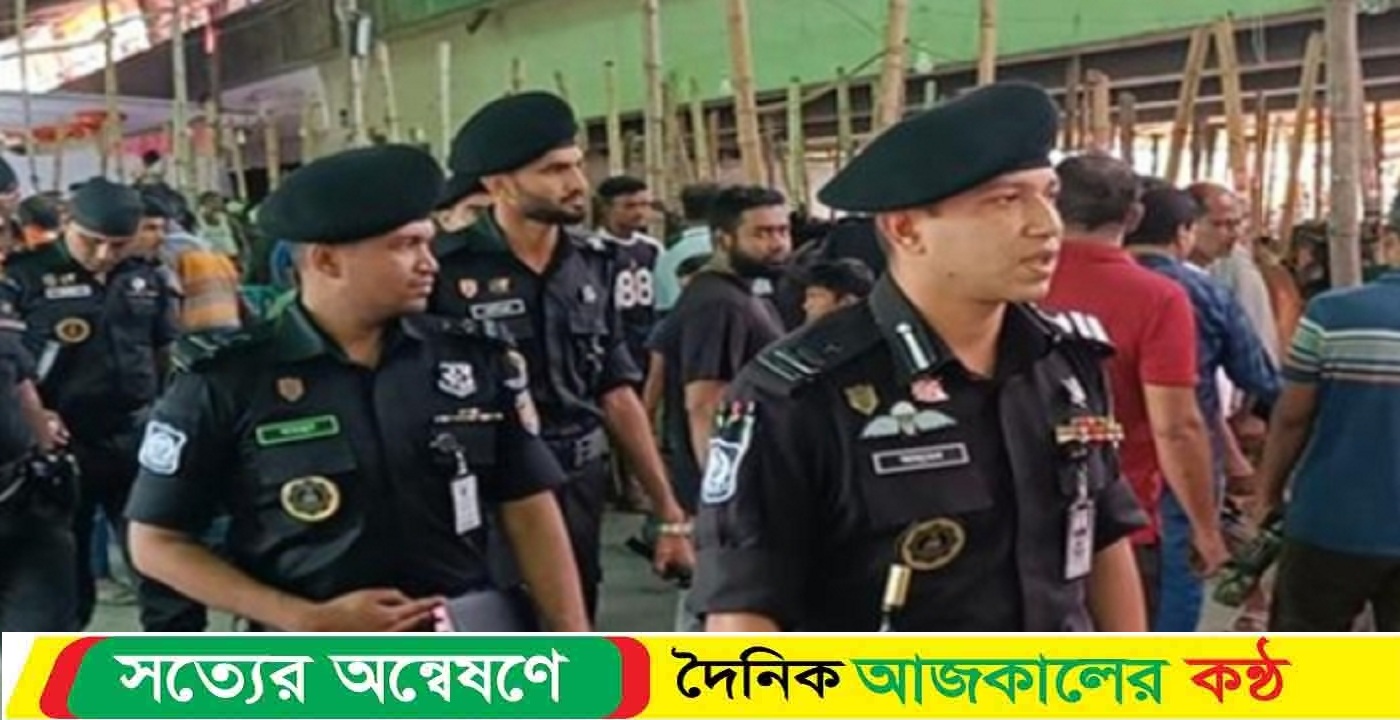 বরিশালে যাত্রীদের সার্বিক নিরাপত্তাসহ পাশাপাশি পশুর হাটে র্যাবেের নিরাপত্তা জোরদার