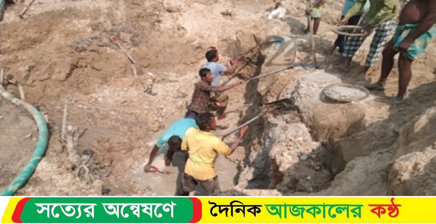 ঝিনাইগাতীতে পাহাড় ও নদী থেকে পাথর ও বালু লুটপাট চলছেই ,সৌন্দর্য হারাচ্ছে গারো পাহাড়