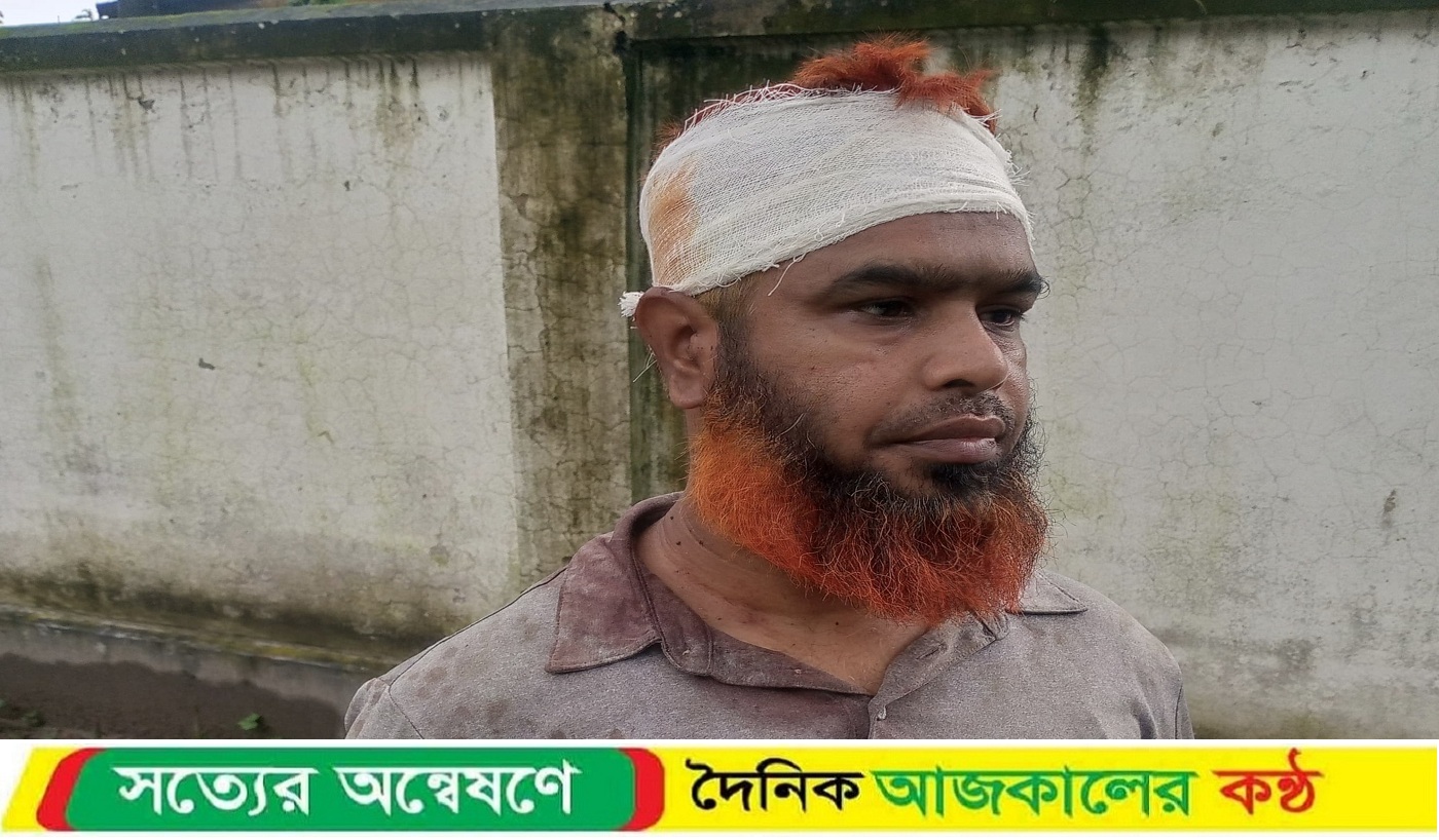 ধামরাইয়ে জমি নিয়ে বিরোধের জেরে দুই ভাইকে কু’পিয়ে জখম