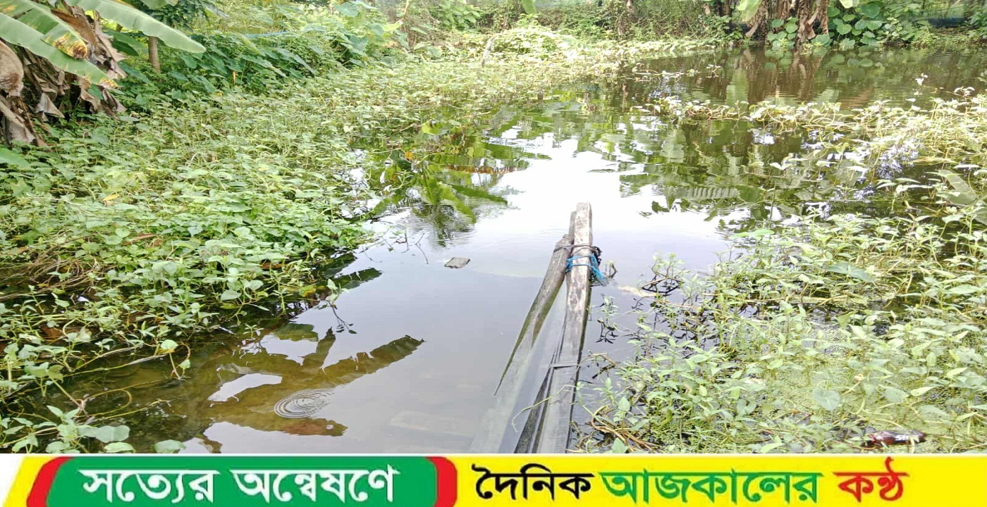 পুকুর থেকে অজ্ঞাত নবজাতকের লাশ উদ্ধার