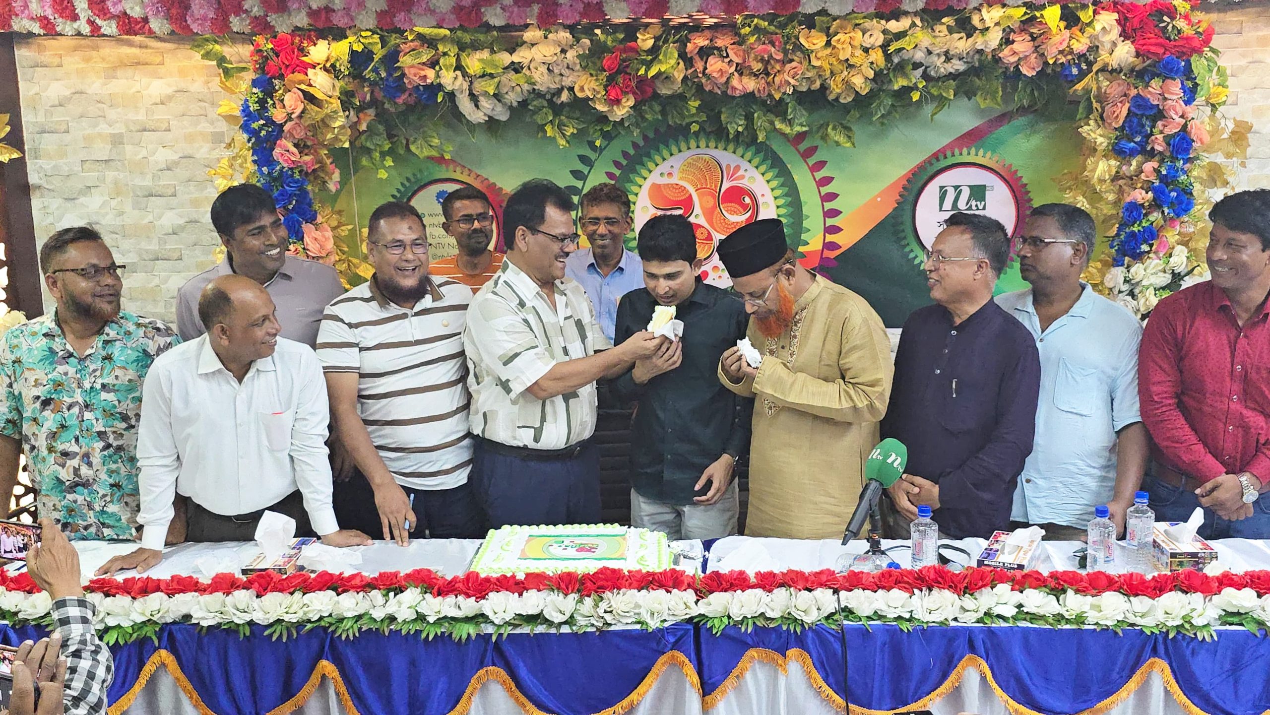 সাতক্ষীরায় এনটিভির ২৩তম প্রতিষ্ঠাবার্ষিকী পালন