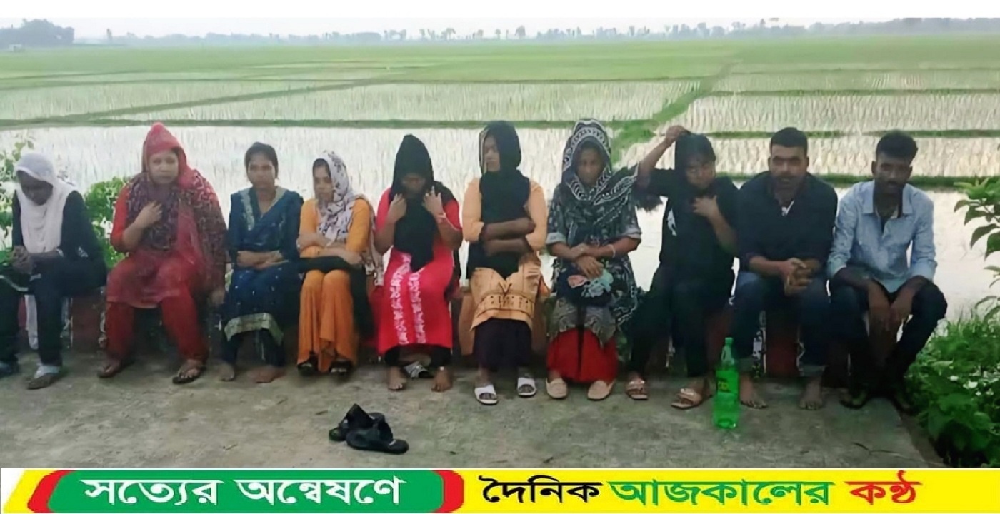 নওগাঁর ধামইরহাট সীমান্ত দিয়ে ১০ জনকে পুশ ইন করেছে বিএসএফ