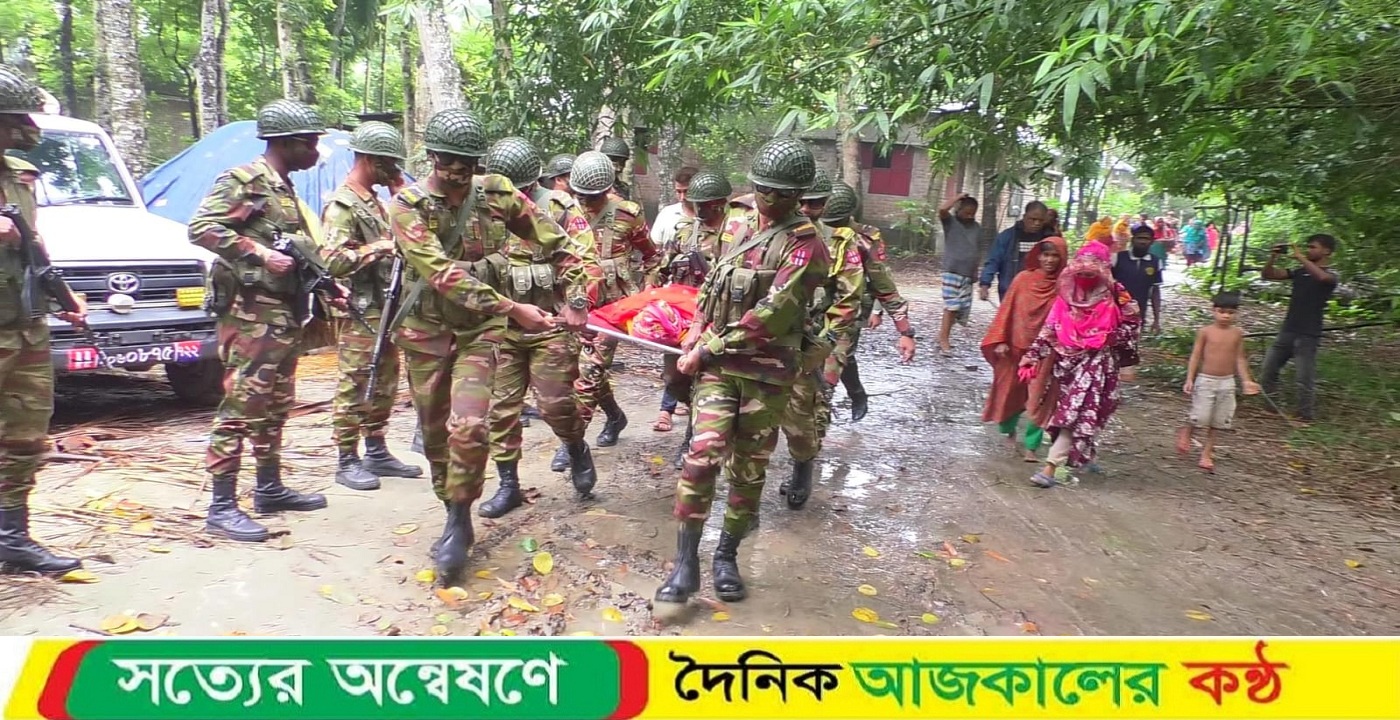 গরম পানি ও মরিচে ঝলসানো নারীর পাশে সেনাবাহিনী, সেনাপ্রধানের নির্দেশে সিএমএইচে বিনামূল্যে চিকিৎসা সেবা