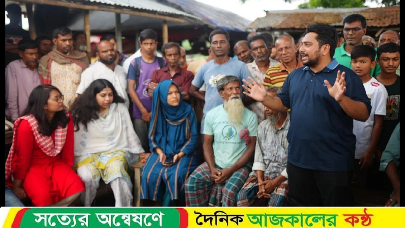 নওগাঁয় এনসিপির কেন্দ্রীয় নেতারা, বন্ধুর বাড়িতে করলেন নাশতা