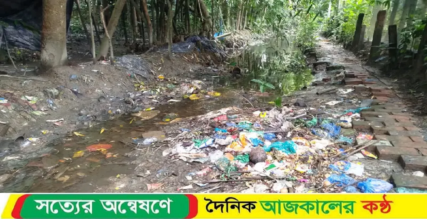 দখলদারদের কবলে অস্তিত্বহীন বাকেরগঞ্জের জেলখানার খাল