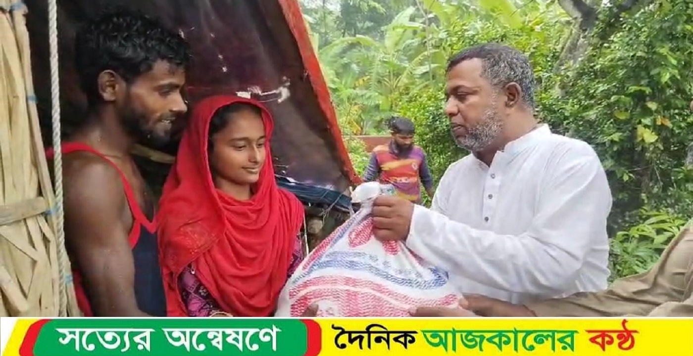 বাউফলে বিএনপি’র নগদ অর্থ ও খাদ্য সামগ্রী বিতরণ