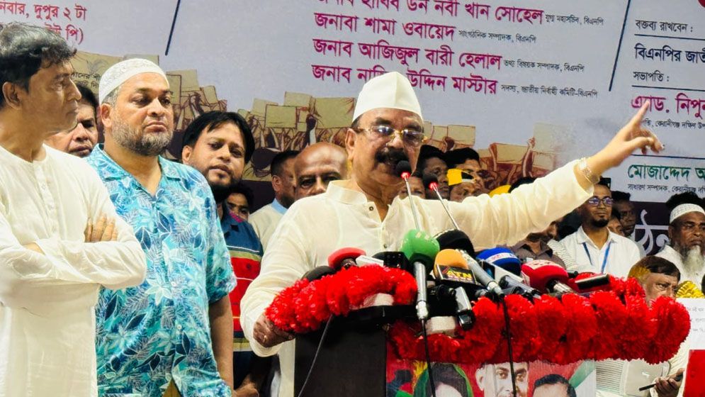 সংসদ নির্বাচন আটকানোর শক্তি কারও নেই : গয়েশ্বর চন্দ্র রায়