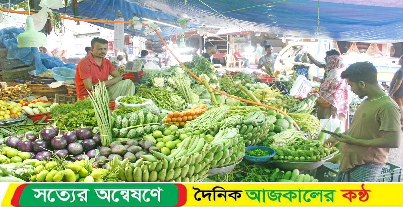 বৃষ্টির অজুহাত দেখিয়ে বরিশালে বেড়েছে সবজির দাম