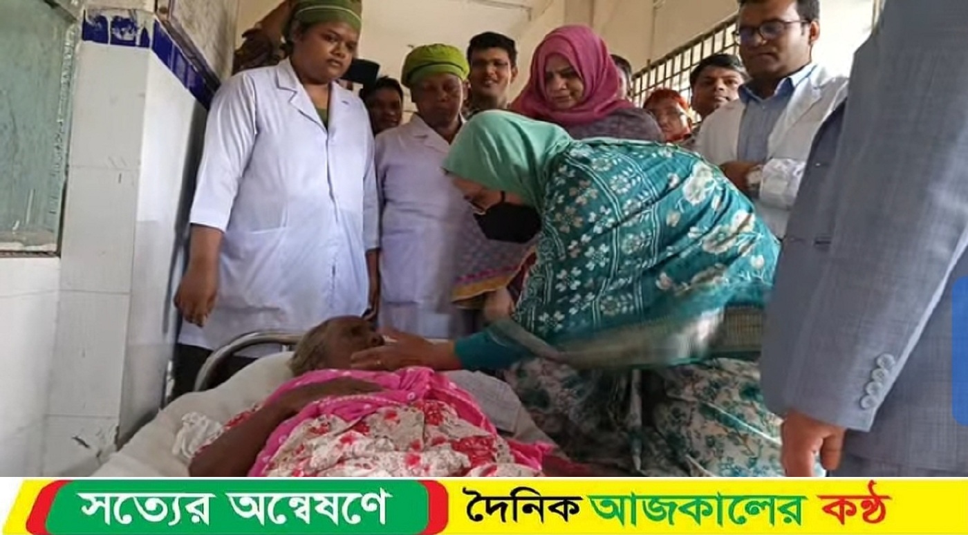 তারাগঞ্জ উপজেলা স্বাস্থ্য কমপ্লেক্স পরিদর্শনে- স্বাস্থ্য উপদেষ্টা নুরজাহান!