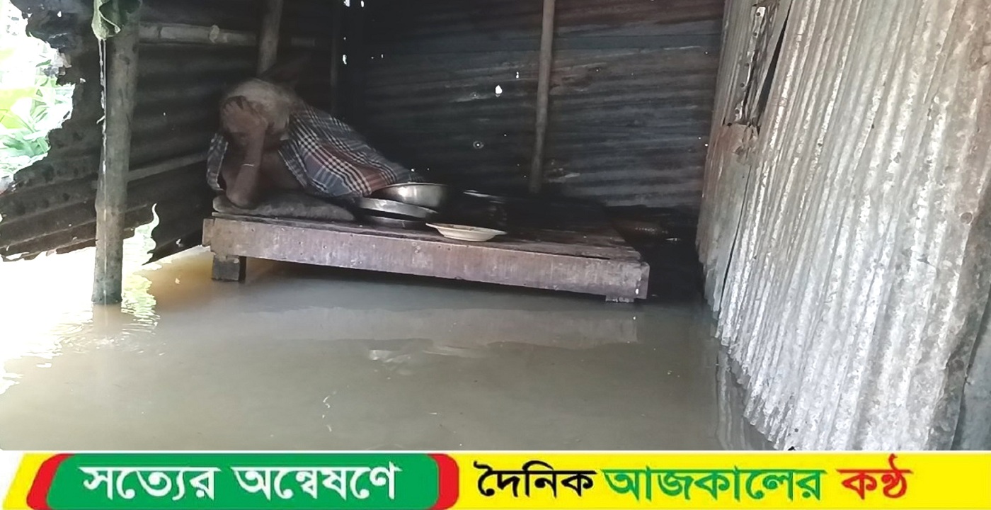 কালীগঞ্জ শহরের ওয়াপদা খাল ভূমি দস্যুদের দখলে, পানিবন্ধি হয়ে শতাধিক পরিবারের মানবেতর জীবন-যাপন