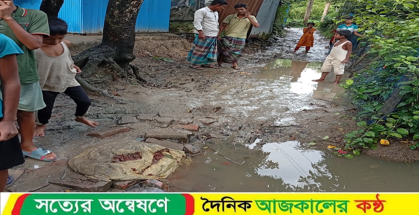 মিঠাছরা-গড়িয়াইশ চন্দ্রশ্যাম সংযোগ সড়কের বেহাল দশা, ভোগান্তিতে ১০ হাজার মানুষ