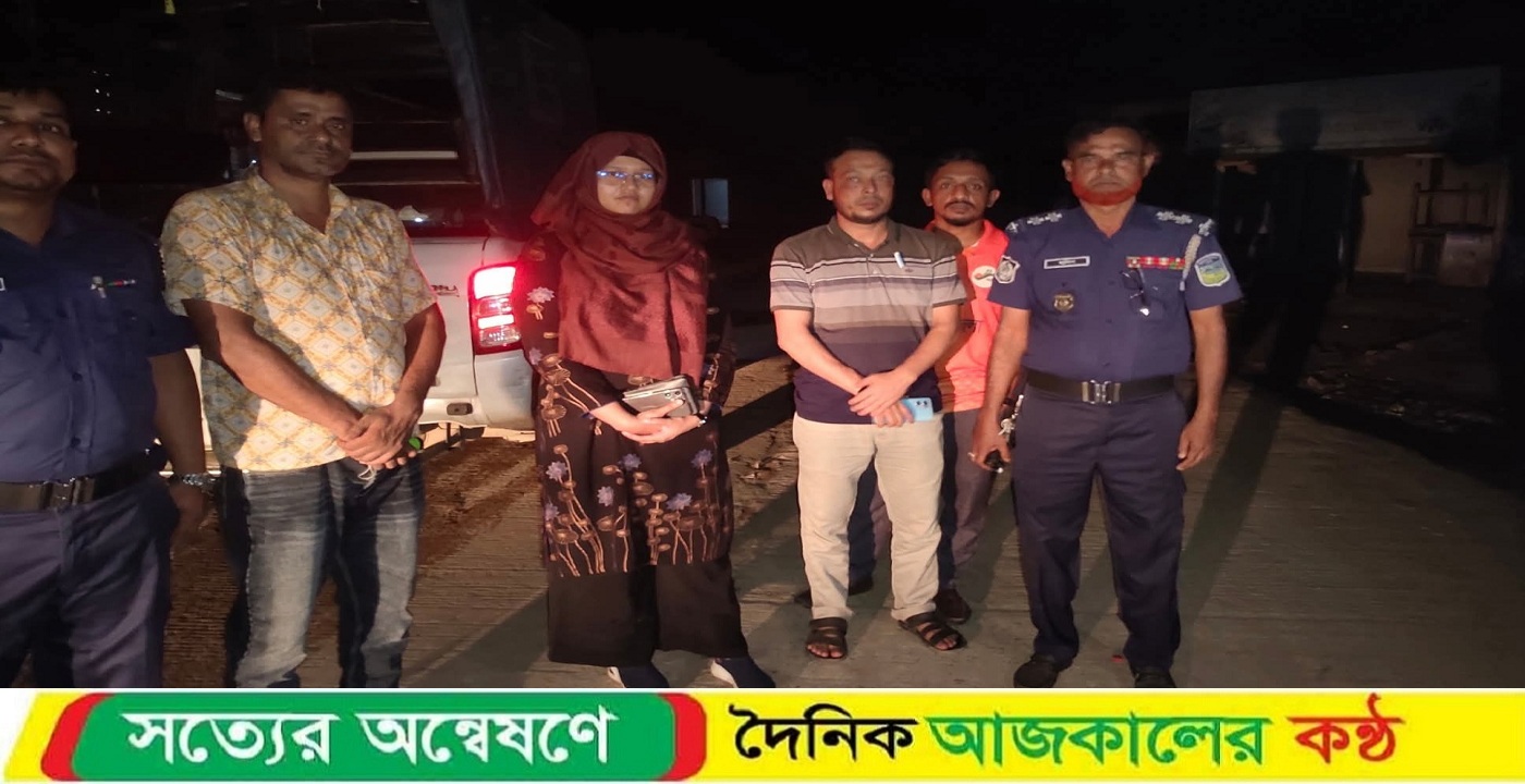 ধোবাউড়ায় অবৈধ বালু উত্তোলন বন্ধে ভ্রাম্যমাণ আদালতের অভিযান