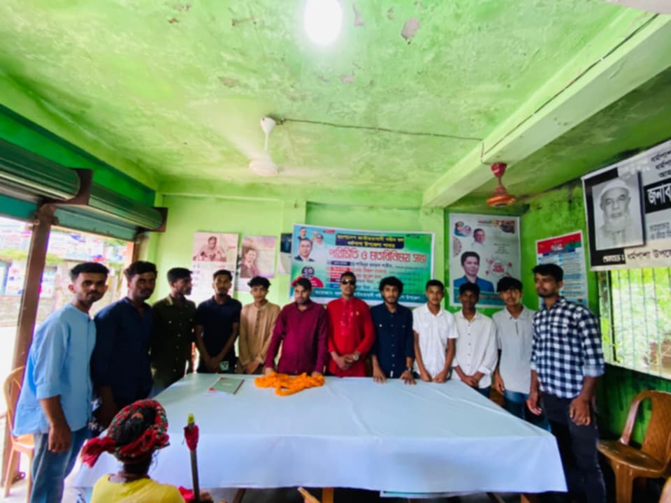 ধর্মপাশা উপজেলা নবীন দলের পরিচিতি সভা অনুষ্ঠিত