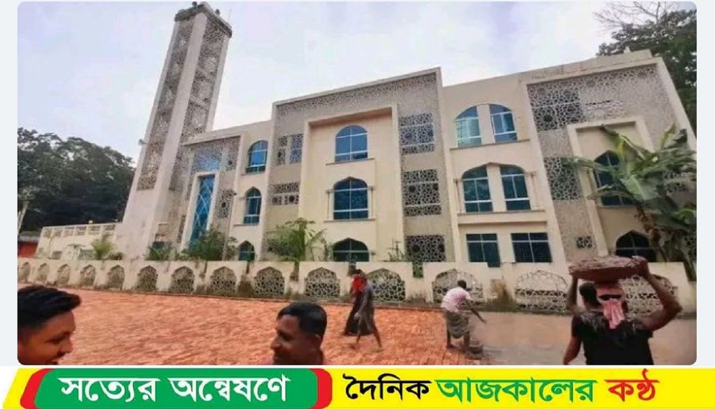 ঝালকাঠির রাজাপুরে বিশাল এলাকাজুড়ে ঈদগাহ নির্মানে কৃতজ্ঞতা প্রকাশ মুসল্লিদের