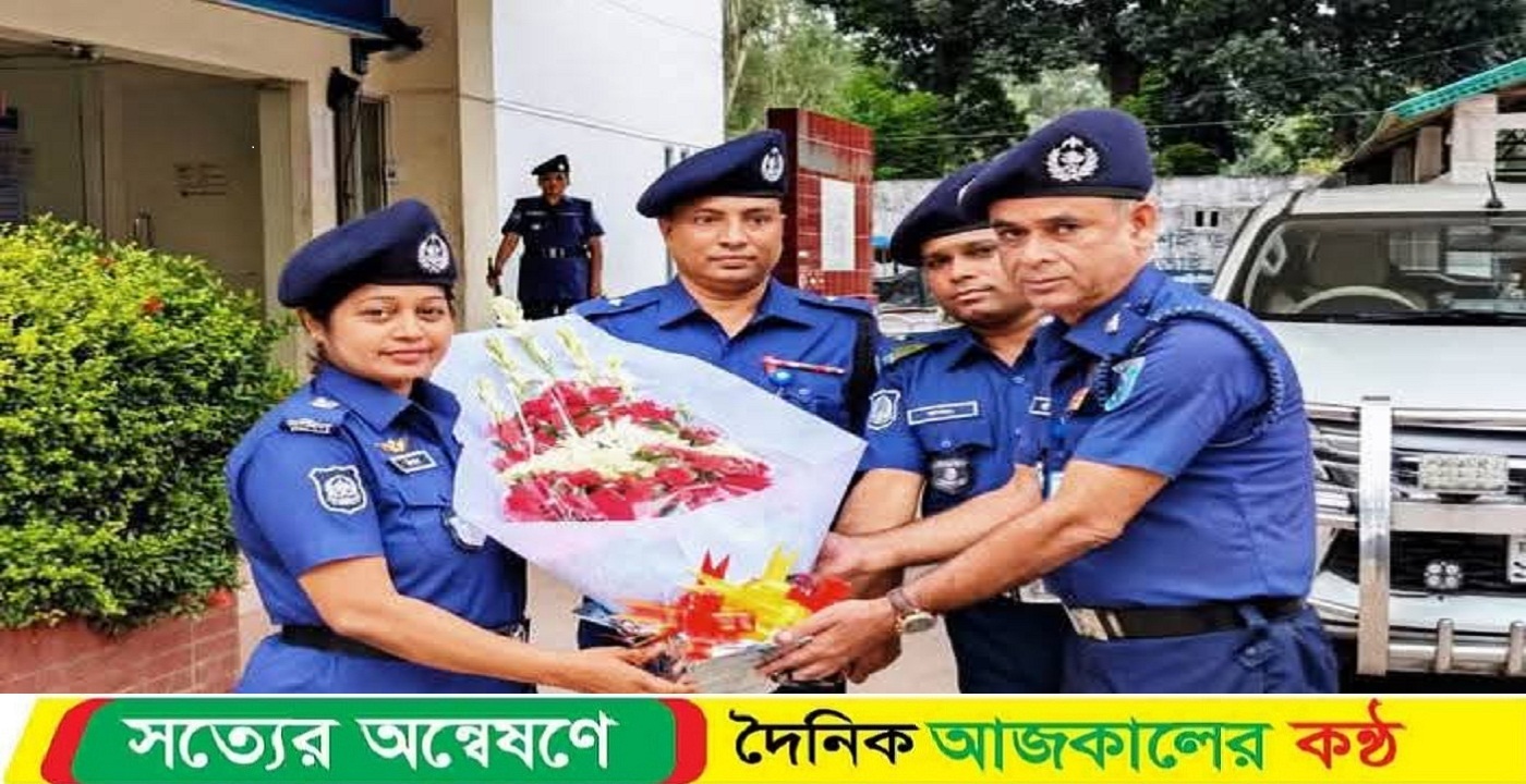 পলাশবাড়ী থানা পরিদর্শন করেছেন জেলার পুলিশ সুপার নিশাত এ্যঞ্জেলা