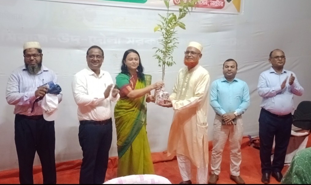 নাটোরে ৭দিনব্যাপি বৃক্ষরোপন অভিযান ও বৃক্ষমেলার শুভ উদ্বোধন