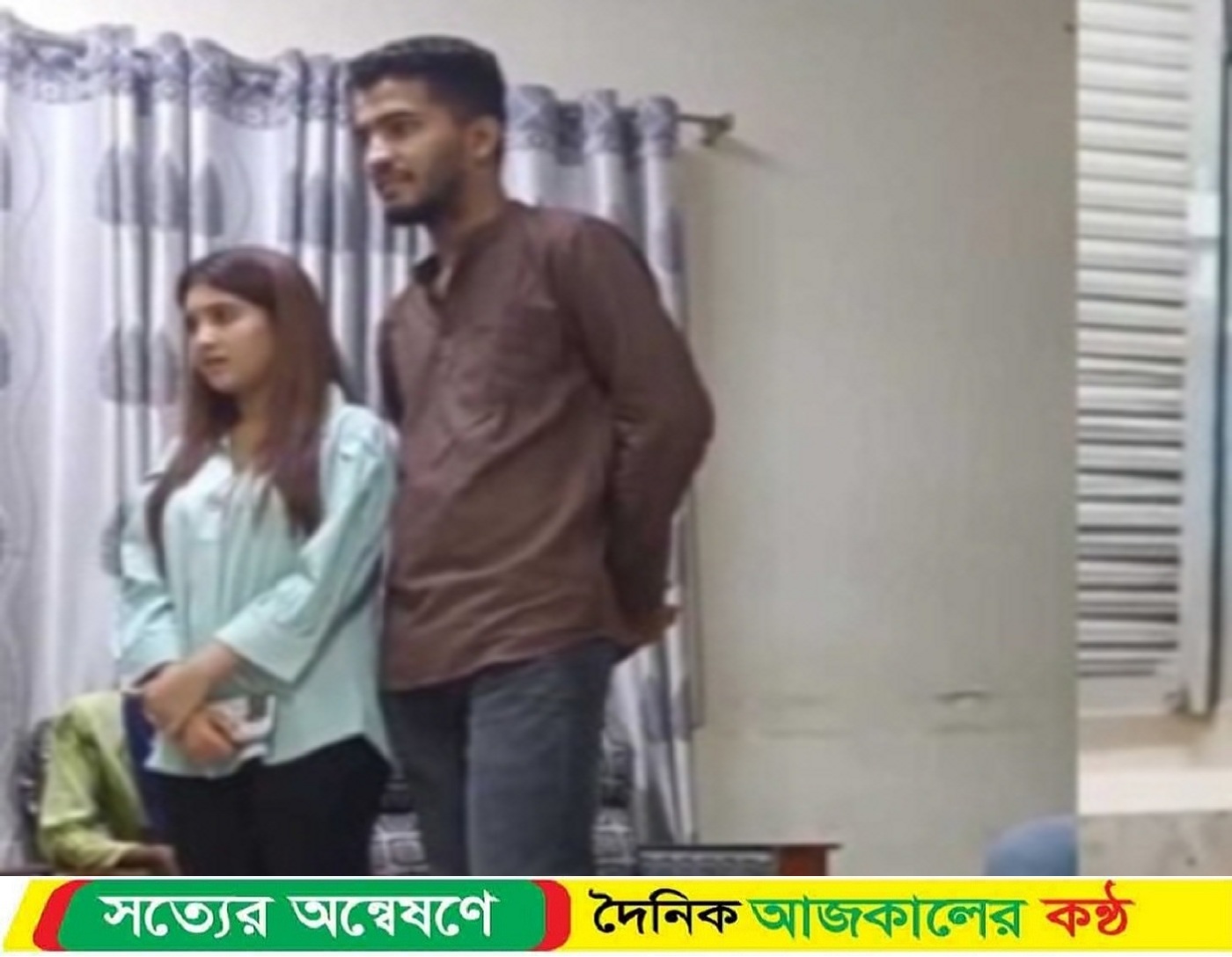 বরিশালে মধ্যরাতে আবাসিক হোটেল থেকে টিকটকার মাহি পুরুষসঙ্গীসহ আটক