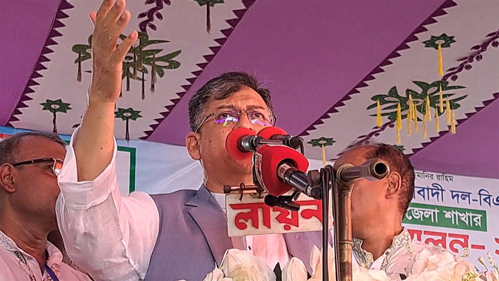 আল্লাহ ছাড়া নির্বাচন কেউ ঠেকাতে পারবে না : সালাহউদ্দিন