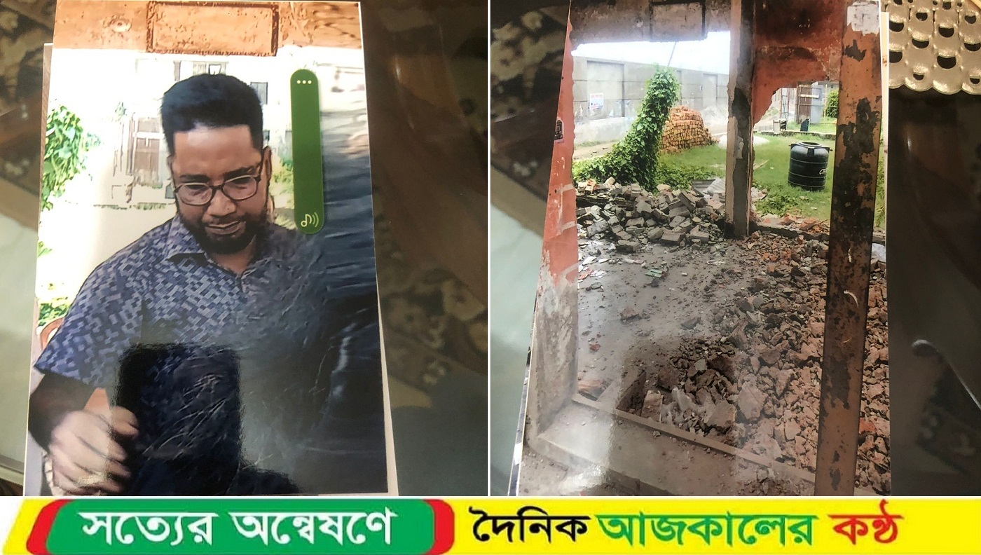 নারায়ণগঞ্জ জেলার রূপগঞ্জে দোকান ভাঙচুর : জমি দখলের চেষ্টা
