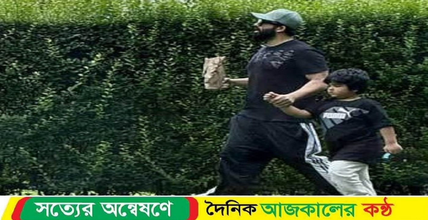 ছেলেকে নিয়ে নিউ ইয়র্কে ঘুরে বেড়াচ্ছেন শাকিব-বুবলী