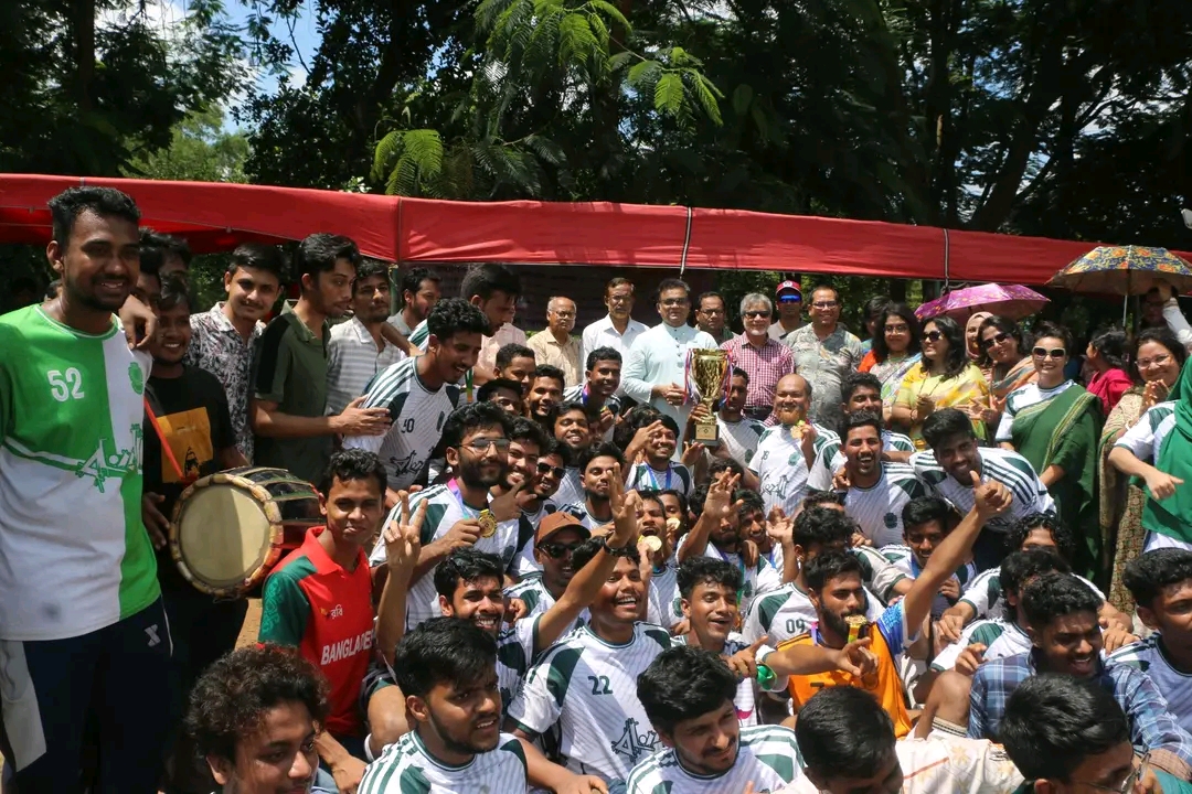 জাবির আন্ত:বিভাগ ফুটবল প্রতিযোগিতায় চ্যাম্পিয়ন বাংলা বিভাগ