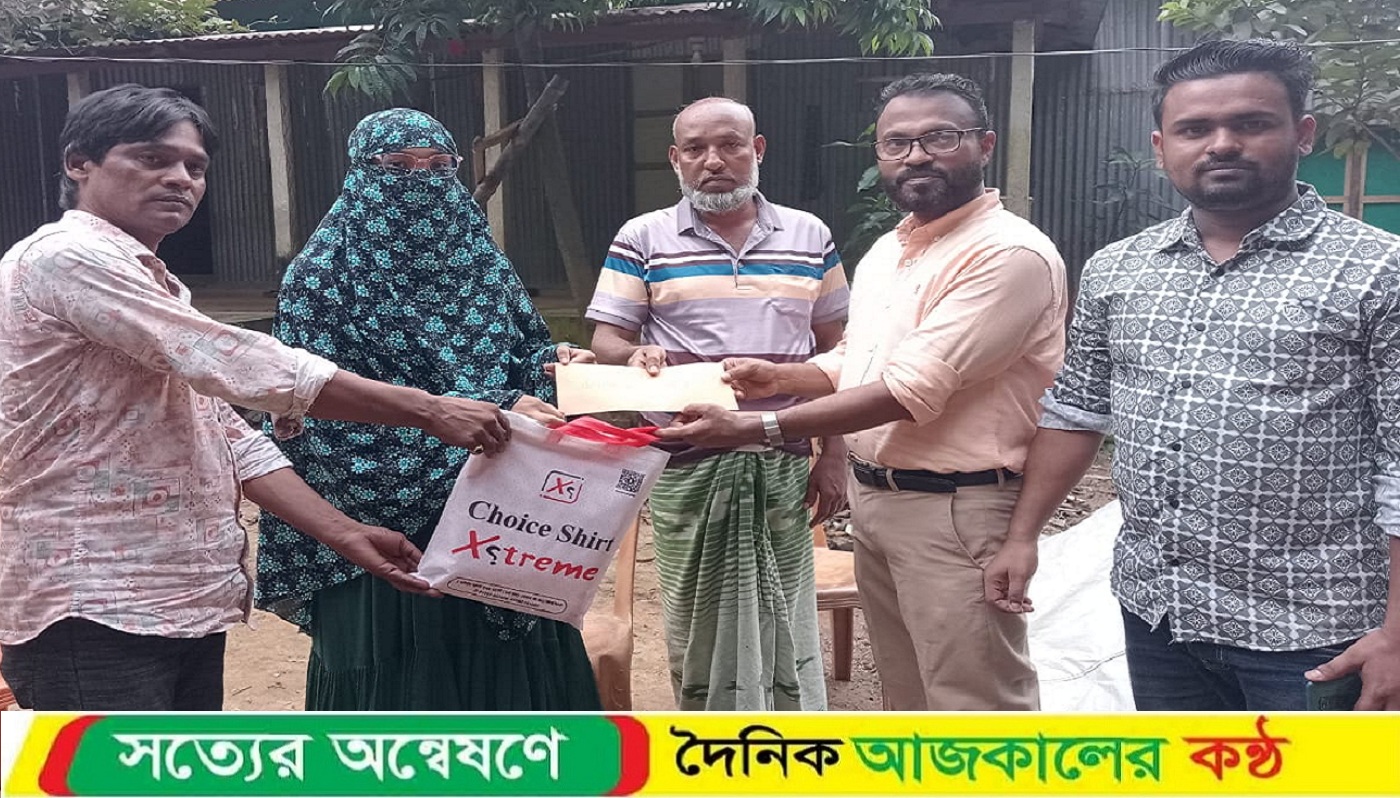 আঁখির স্বপ্ন পূরণে হাত বাড়ালেন মধ্যনগর উপজেলা প্রেসক্লাব