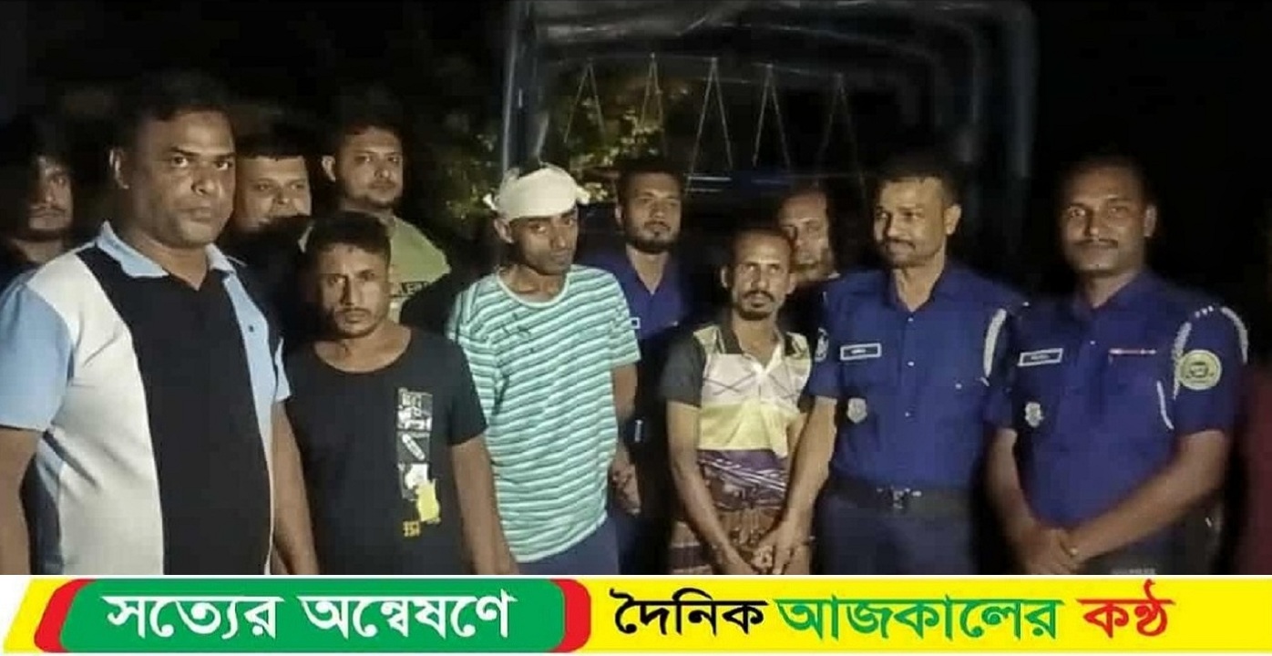 আগৈলঝাড়ায় ৭শ পিচ ইয়াবা ও ১ কেজি ৮শ গ্রাম গাঁজা ব্যবসায়ীসহ ৩ জন আটক