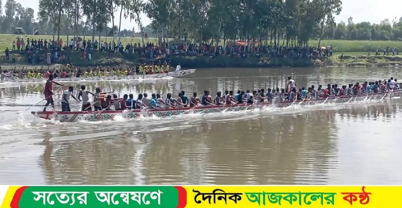 গাইবান্ধায় দুই দিনব্যাপী নৌকাবাইচ প্রতিযোগিতা শুরু