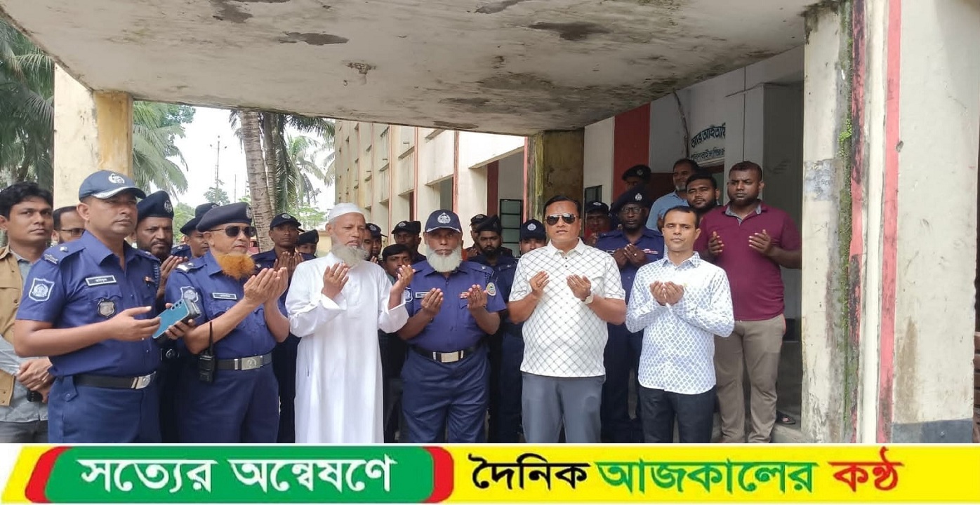পিরোজপুর পুলিশ সুপারের পুলিশ লাইন্স ফোর্স ব্যারাক ভবন সংস্কার কাজের উদ্বোধন অনুষ্ঠিত