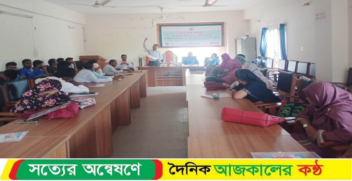 বাউফলে ব্র্যাক জলবায়ু পরিবর্তন স্বাস্থ্য প্রকল্পের ওয়ার্কশপ অনুষ্ঠিত