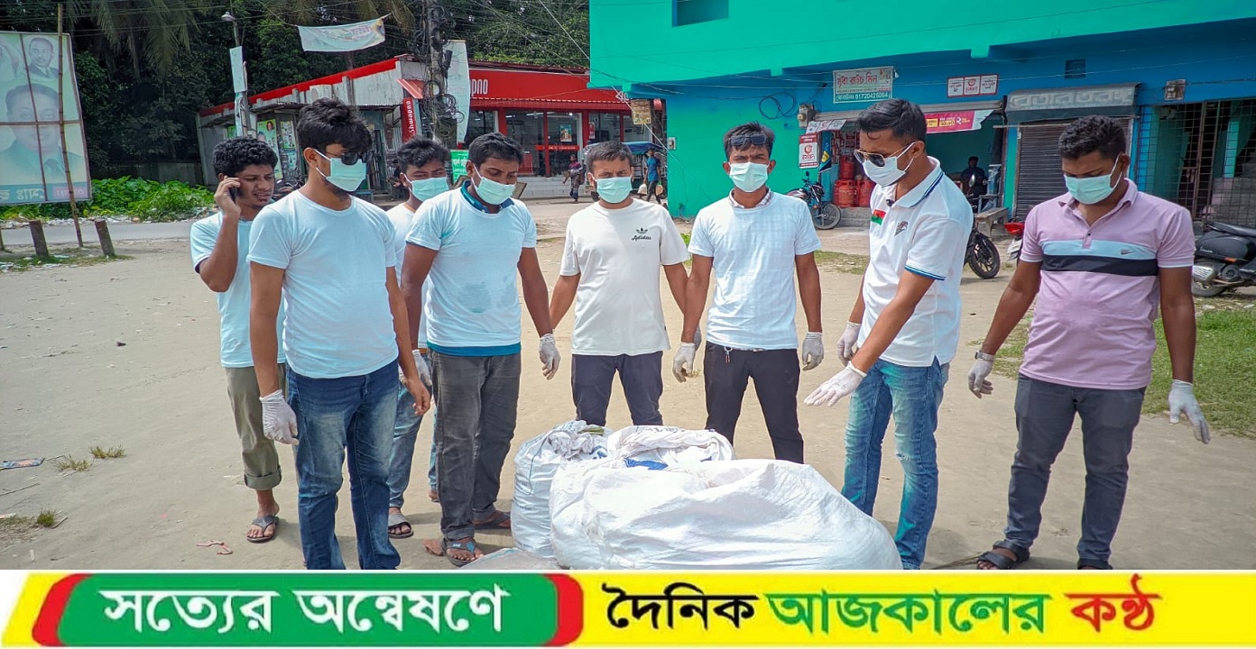 বাউফল পৌর ছাত্রদলের উদ্যোগে দ্বিতীয় সপ্তাহেও পরিষ্কার-পরিচ্ছন্নতা কর্মসূচি