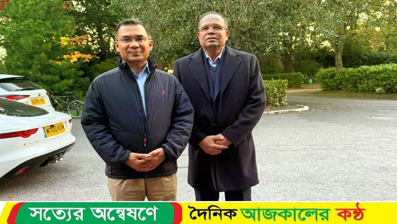 তারেক রহমানের সঙ্গে লন্ডনে দেখা করলেন ড. ফরিদুজ্জামান ফরহাদ