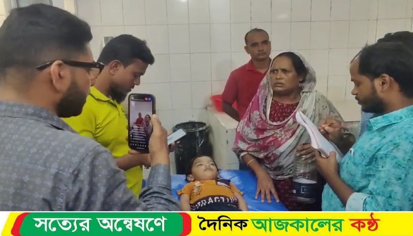 বাউফলে গলায় কলা আটকে শিশুর মৃত্য