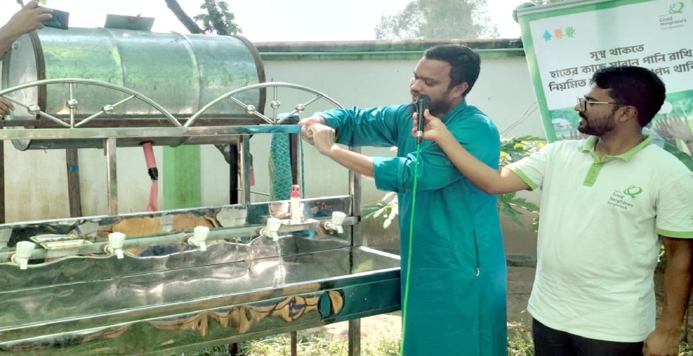 দিনাজপুরে বিশ্ব হাত ধোয়া দিবস পালিত