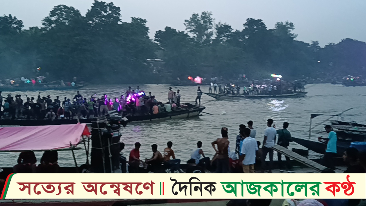 লক্ষ্মীপূজায় নওগাঁ রাণীনগর উপজেলার কুজাইল বাজারে শতবর্ষী ঐতিহ্যের মেলা