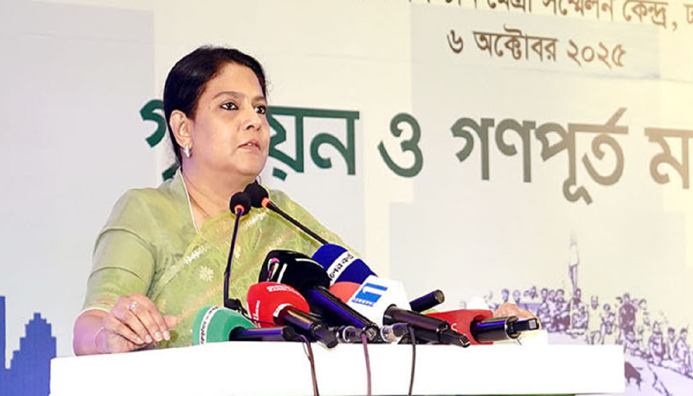 শহরে প্লট দেওয়া বন্ধ করা উচিত বরং ফ্ল্যাটকেন্দ্রিক হওয়া উচিত : পরিবেশ উপদেষ্টা