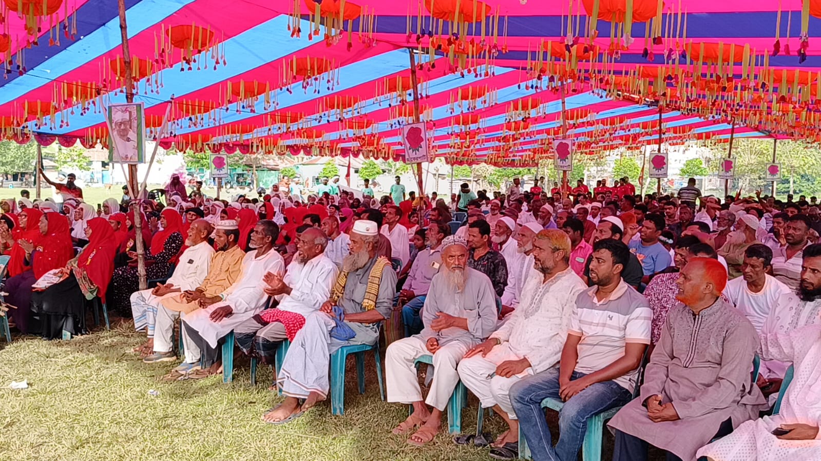 কালীগঞ্জে জাকের পার্টির জনসভা ও র্যালি