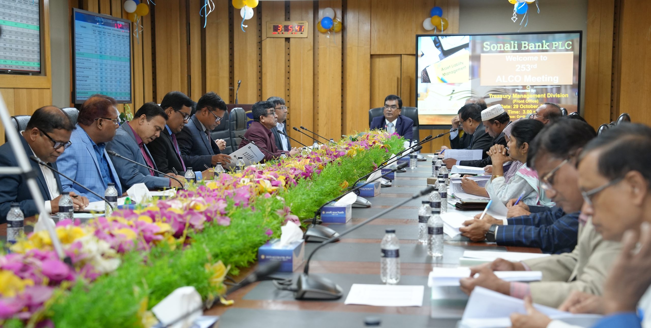 সোনালী ব্যাংকের দায়-সম্পদ ব্যবস্থাপনা কমিটির ২৫৩তম সভা অনুষ্ঠিত