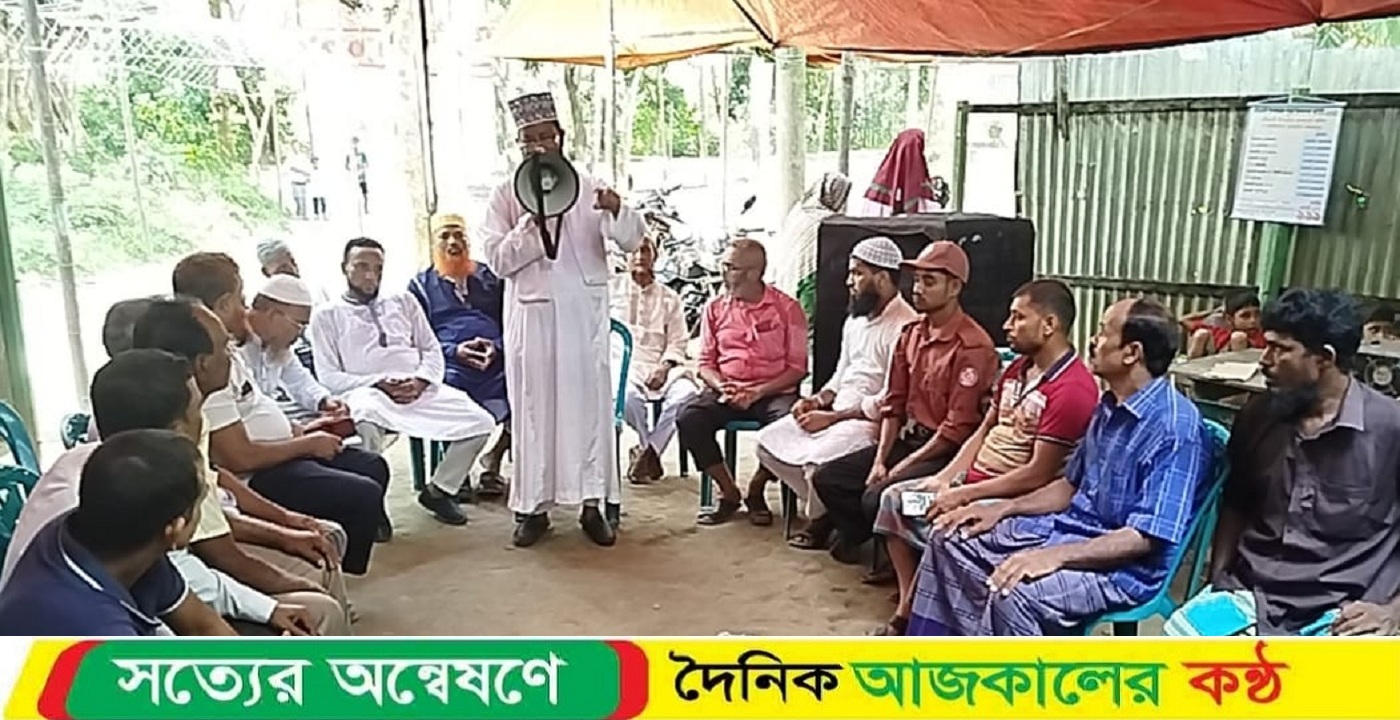 গৌরনদীতে জামায়াত নেতার পুজা মন্ডব পরিদর্শন