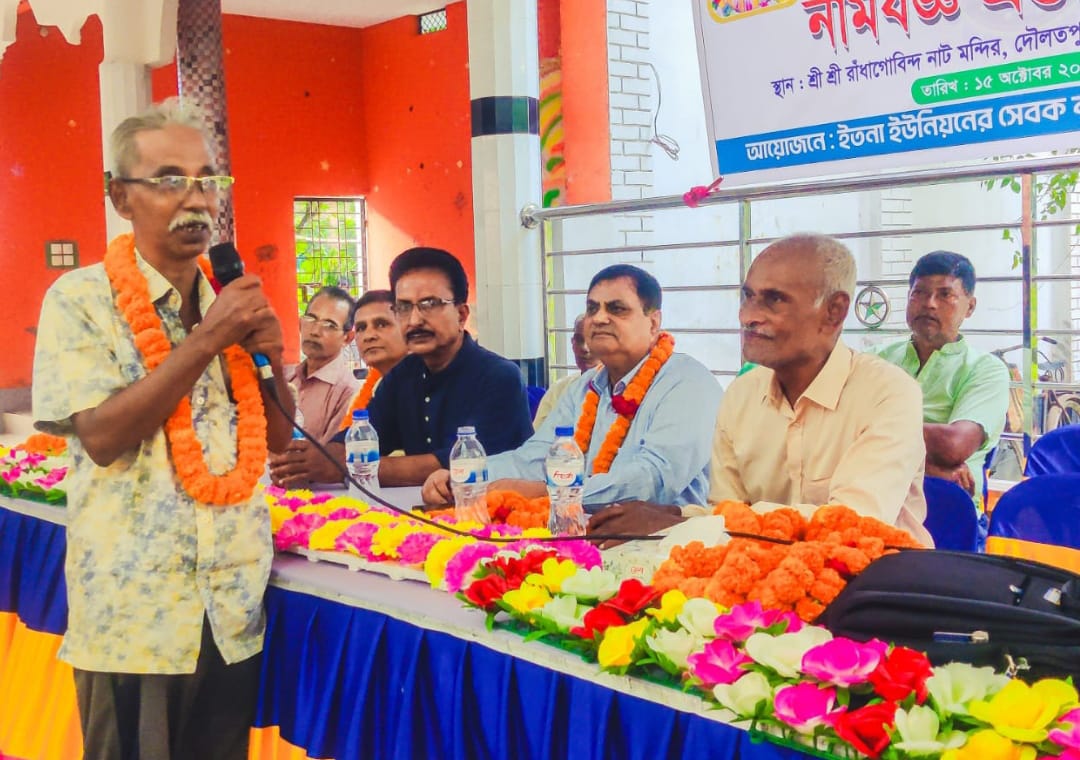 লোহাগড়ায় দৌলতপুর রাধাগোবিন্দ মন্দির পরিচালনা পর্ষদের ত্রি-বার্ষিক কমিটি গঠন