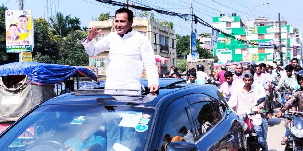 নেত্রকোনায় বিএনপির নেতা ড্যানী কোন ষড়যন্ত্র নির্বাচন বানচাল করতে পারবেনা