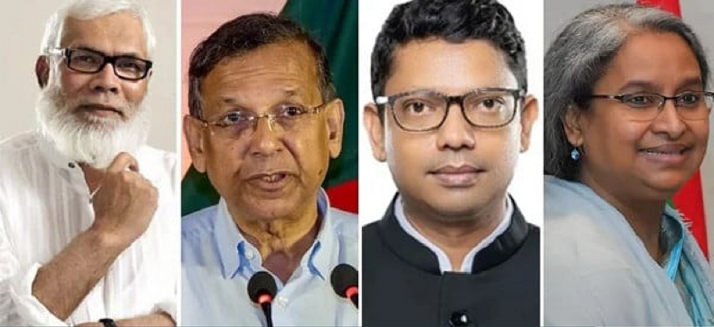 আন্তর্জাতিক অপরাধ ট্রাইব্যুনালে হাজির করা হয়েছে আনিসুল, পলক, দীপু মনিসহ ৪৫ আসামিকে