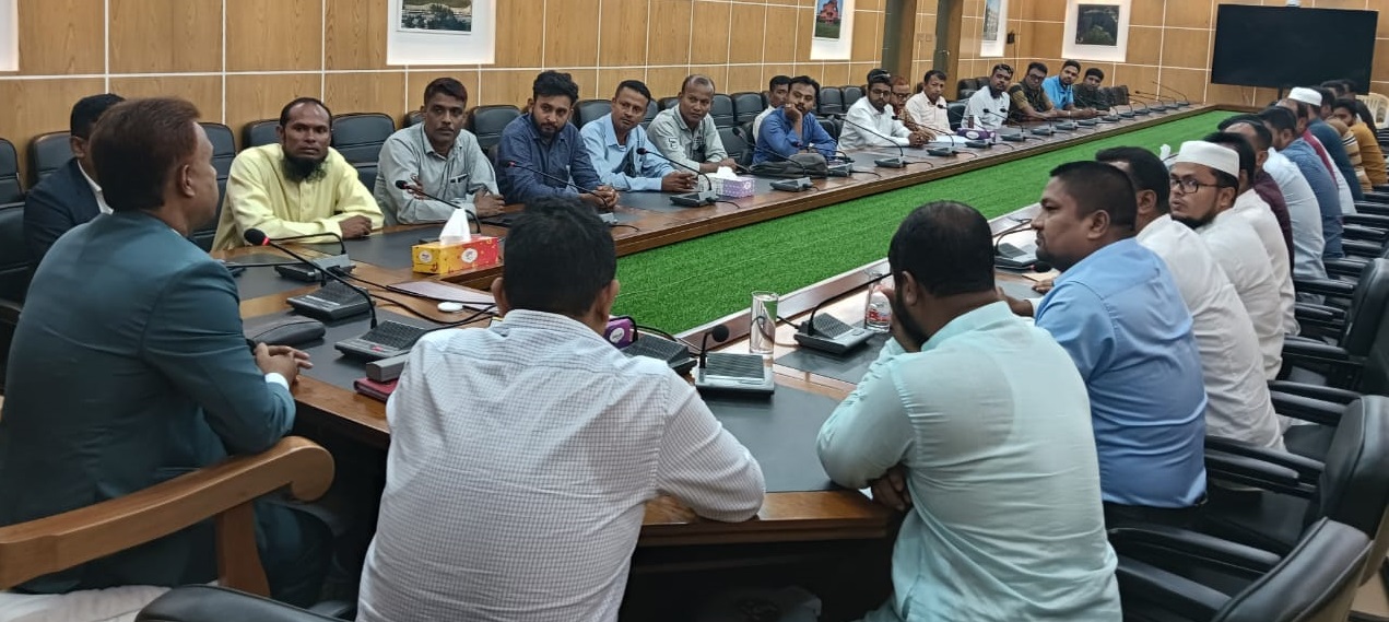বরিশালে ৩৫ সংগঠনের সাংবাদিক নেতৃবৃন্দের সাথে জেলা প্রশাসকের মতবিনিময় সভা অনুষ্ঠিত