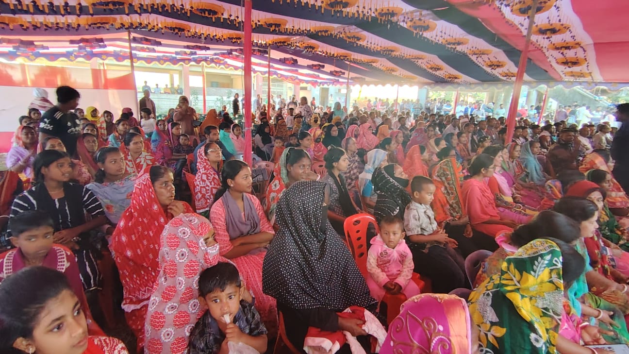 মোংলা উপজেলার সোনাইলতলায় বিএনপির উঠান বৈঠক