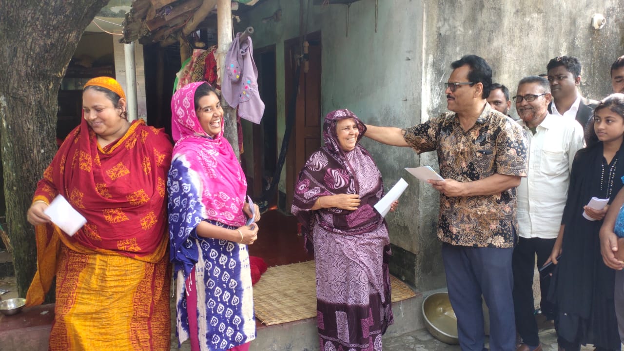 ধানের শীষে ভোট ও দোয়া চাইলেন সাতক্ষীরা – ১ আসনের সাবেক এমপি হাবিব