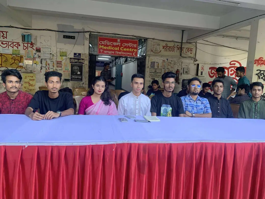 জকসু নির্বাচনে প্রথম বর্ষের শিক্ষার্থীদের “তরুণ শিক্ষার্থী ঐক্য” প্যানেল ঘোষণা