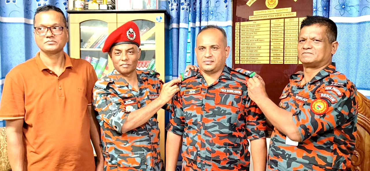 ২১ বছর পর পদোন্নতি পেলেন ফায়ার ফাইটার সোহেল রানা