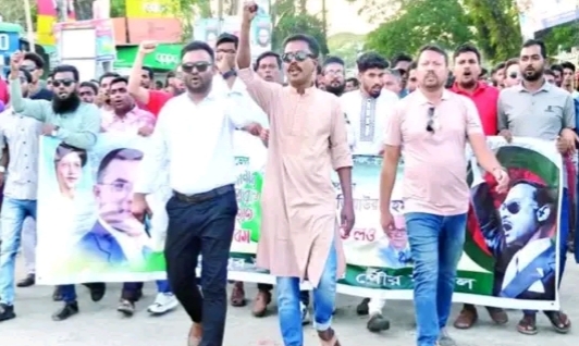 ময়মনসিংহের ফুলপুরে জাতীয় বিপ্লব ও সংহতি দিবসে যুবদলের বর্ণাঢ্য র‌্যালি অনুষ্ঠিত