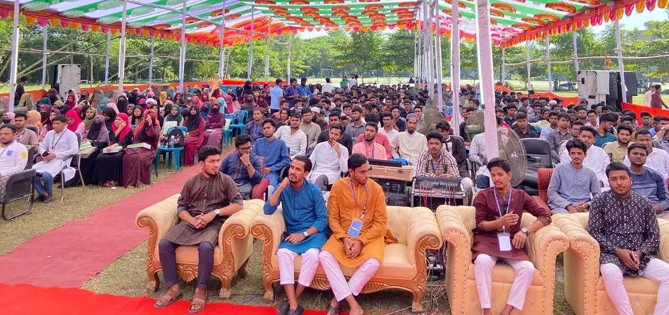 রাজনীতি নিষিদ্ধ ক্যাম্পাসে ববি শিবিরের নবীন বরণ প্রোগ্রাম